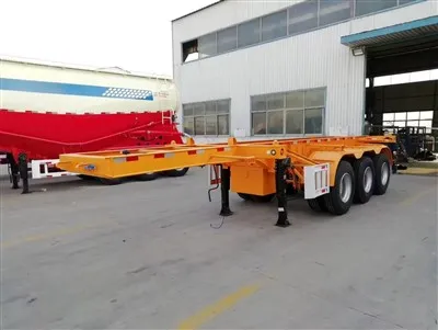 3 تریلر اسکلت 3 محور